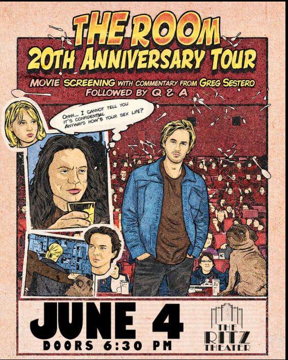 The Room: Movie Screening + Live Commentary & Q&A w/ Greg Sestero