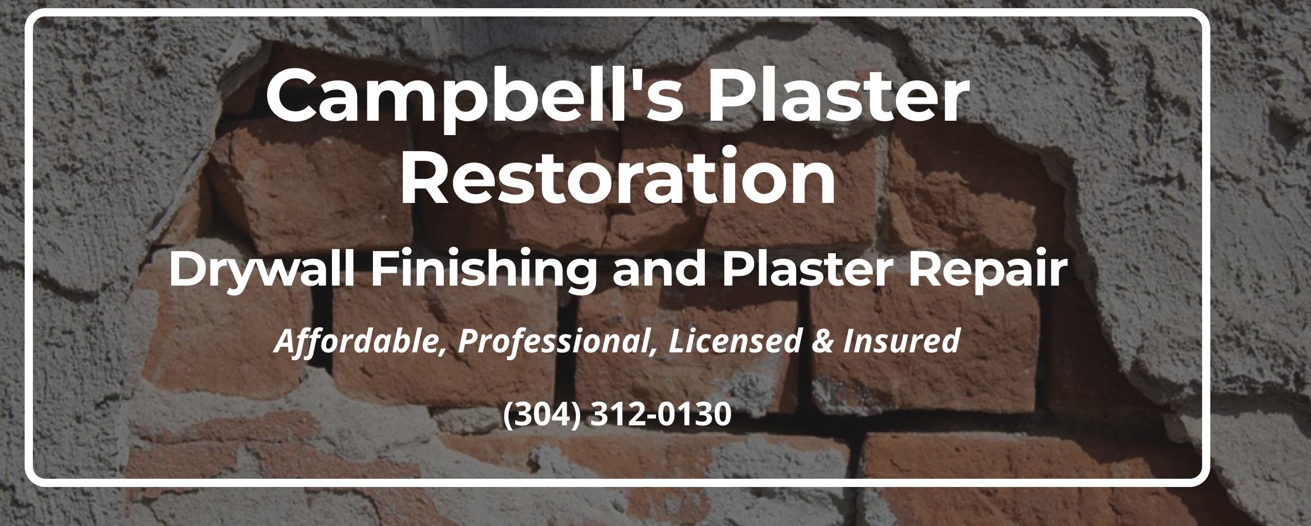 Campbell's Plaster Restoration