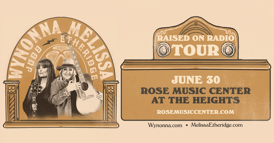Wynonna Judd & Melissa Etheridge: Raised On Radio Tour