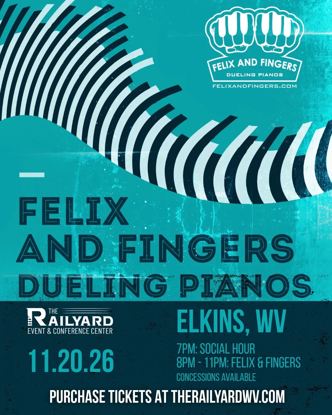 Felix and Fingers: Dueling Pianos | Conference Center