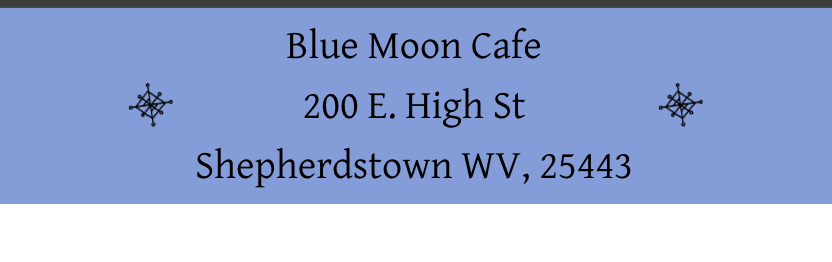 Blue Moon Cafe