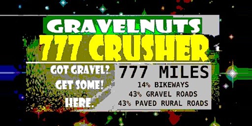 777 LUCKY CRUSHER - Smart-guided Selfie Gravel Adventure - Central Ohio