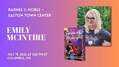 Emily McIntire celebrates FORSAKING MIDNIGHT at Barnes & Noble - Easton