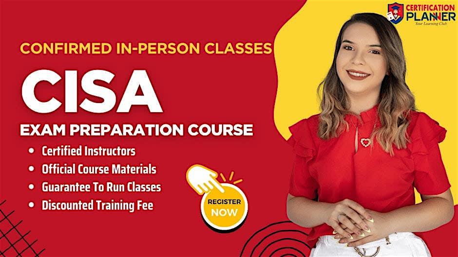 CISA Exam Prep In-Person Course in Columbus, OH