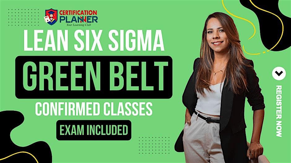 Lean Six Sigma Green Belt (LSSGB) Training Columbus, OH In-Person Class