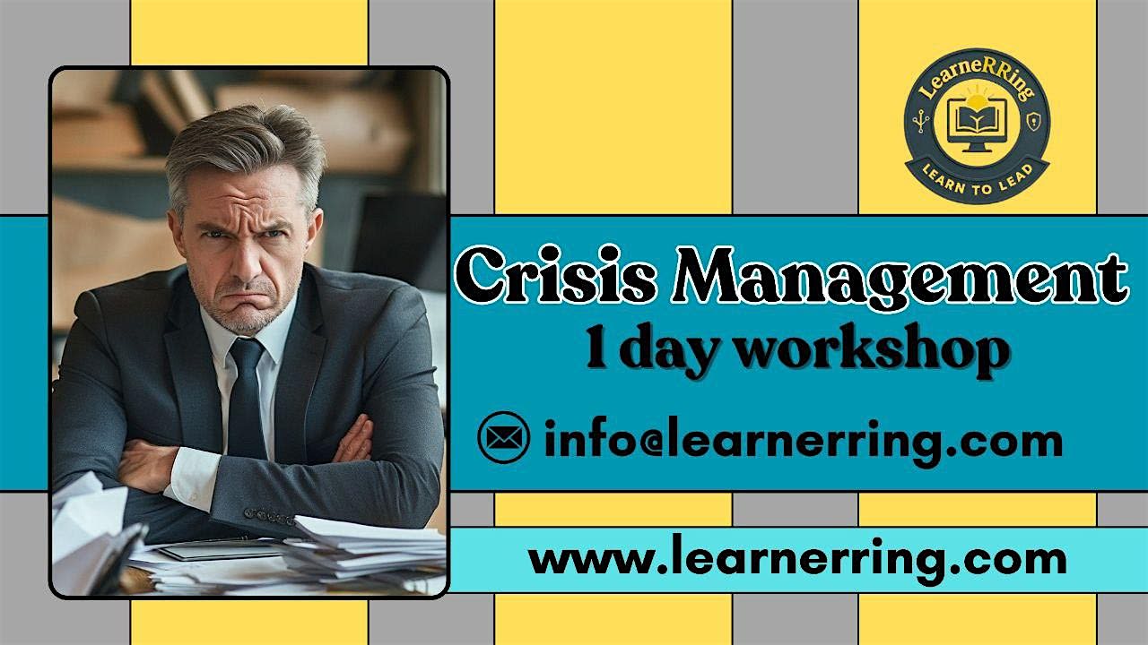 Crisis Management 1 Day Workshop | Toledo, OH