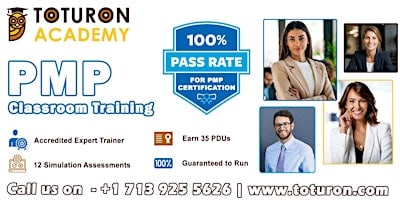 PMP Training in Toledo, OH – 4-Day PMP Certification Bootcamp