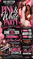 Pink  &  White Party