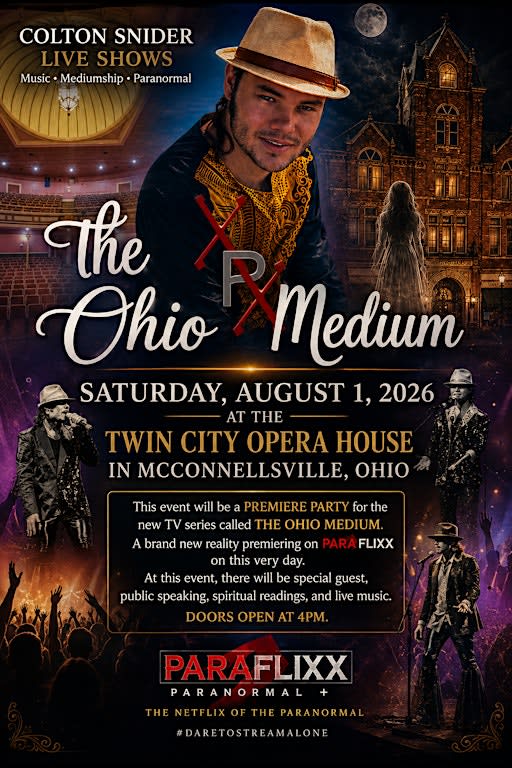 The Ohio medium TV show launching party.
