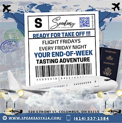 Flight Fridays at The Speakeasy ✈️