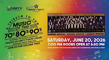 UNITY Concert: A Tribute to the Music of the 70's, 80's, & 90's Vol. 2