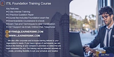 ITIL 5 Training This Month in Fort Wayne, IN – Enroll Now