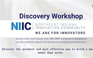 6.9.2026 & 6.````11.2026 Discovery Workshop Two-Part Series