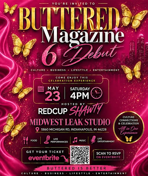 Buttered Magazine 6th Edition Debut