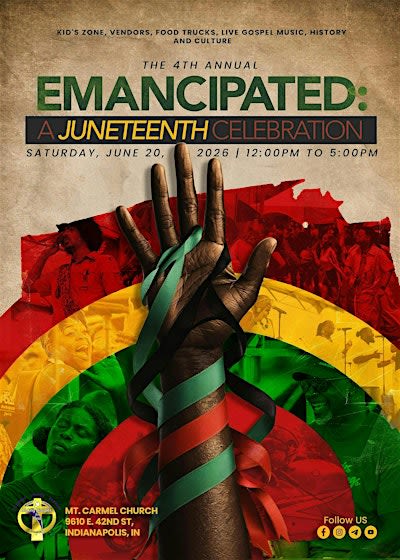 2026 Emancipated: A Juneteenth Celebration- VENDOR REGISTRATION