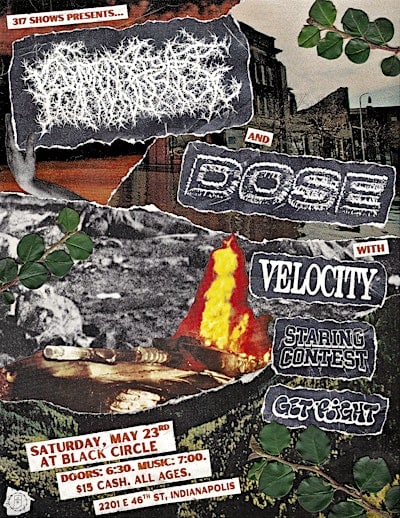 PRIMITIVE RAGE / DOSE / VELOCITY / STARING CONTEST / GET RIGHT @ BC