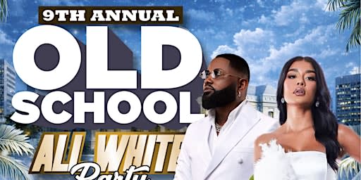 9th Annual Old School All White Party