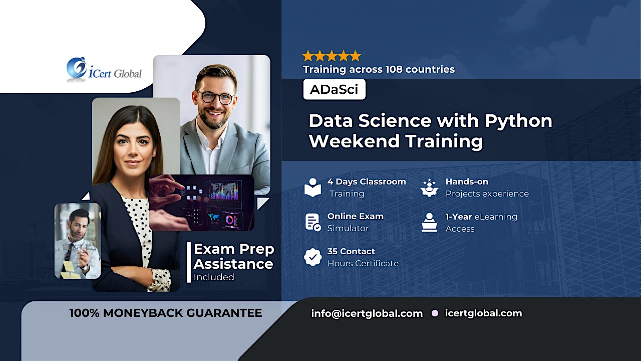 Become a Data Science Pro: 4-Day Python Weekend Bootcamp in Owensboro, KY