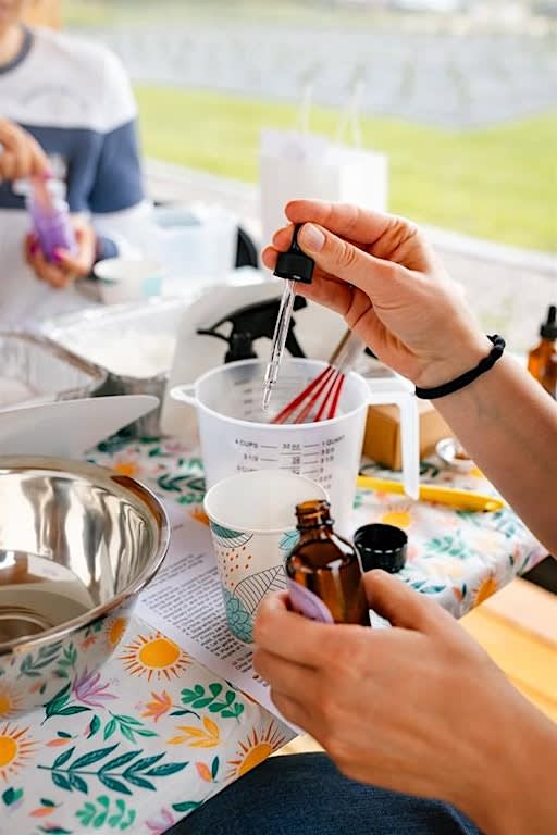 Lavender 101 + Natural Bug Spray Making Workshop| Four Suns Farm