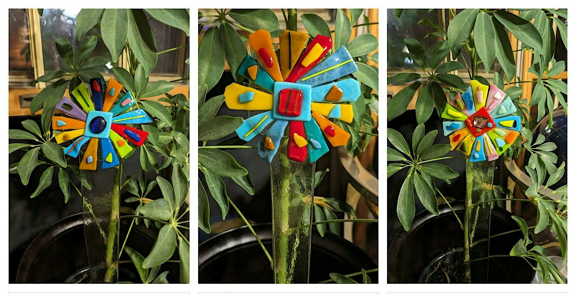 Pinwheel Flower Garden Stake - South Lyon