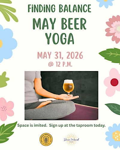 Finding Balance Beer Yoga