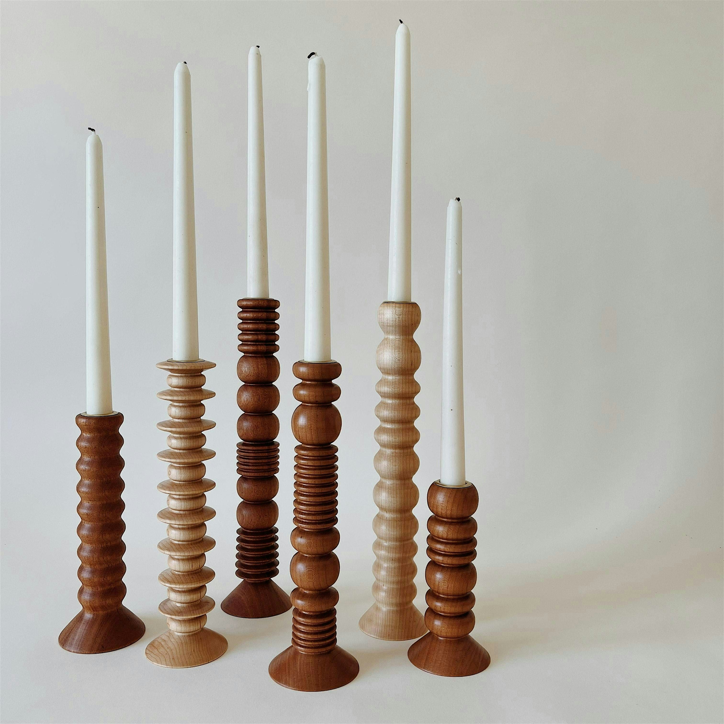 Woodturning: Candle Holders with Hanna Dausch