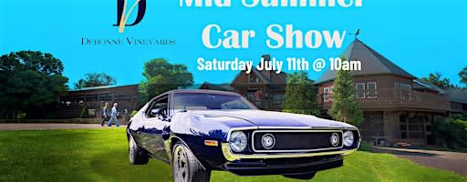 Debonné Vineyards Mid‑Summer Car Show 2026