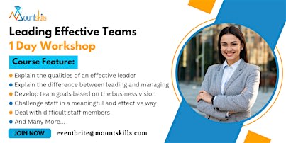 Strategic Team Leadership for Success Workshop in Pittsburgh, PA