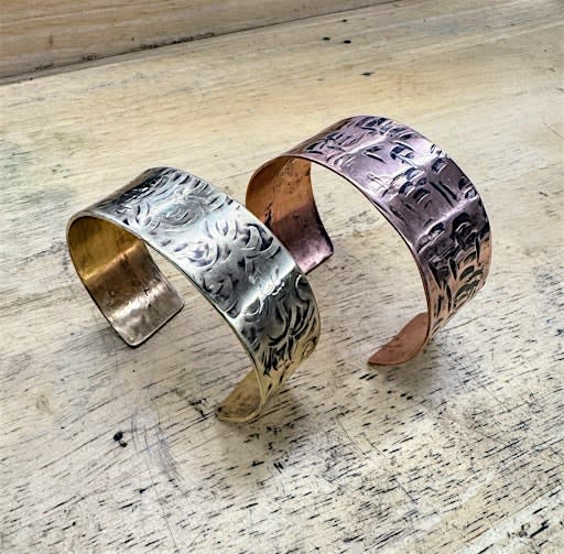 Therapeutic Metalsmithing: Copper Cuff Bracelet with Melissa Frost
