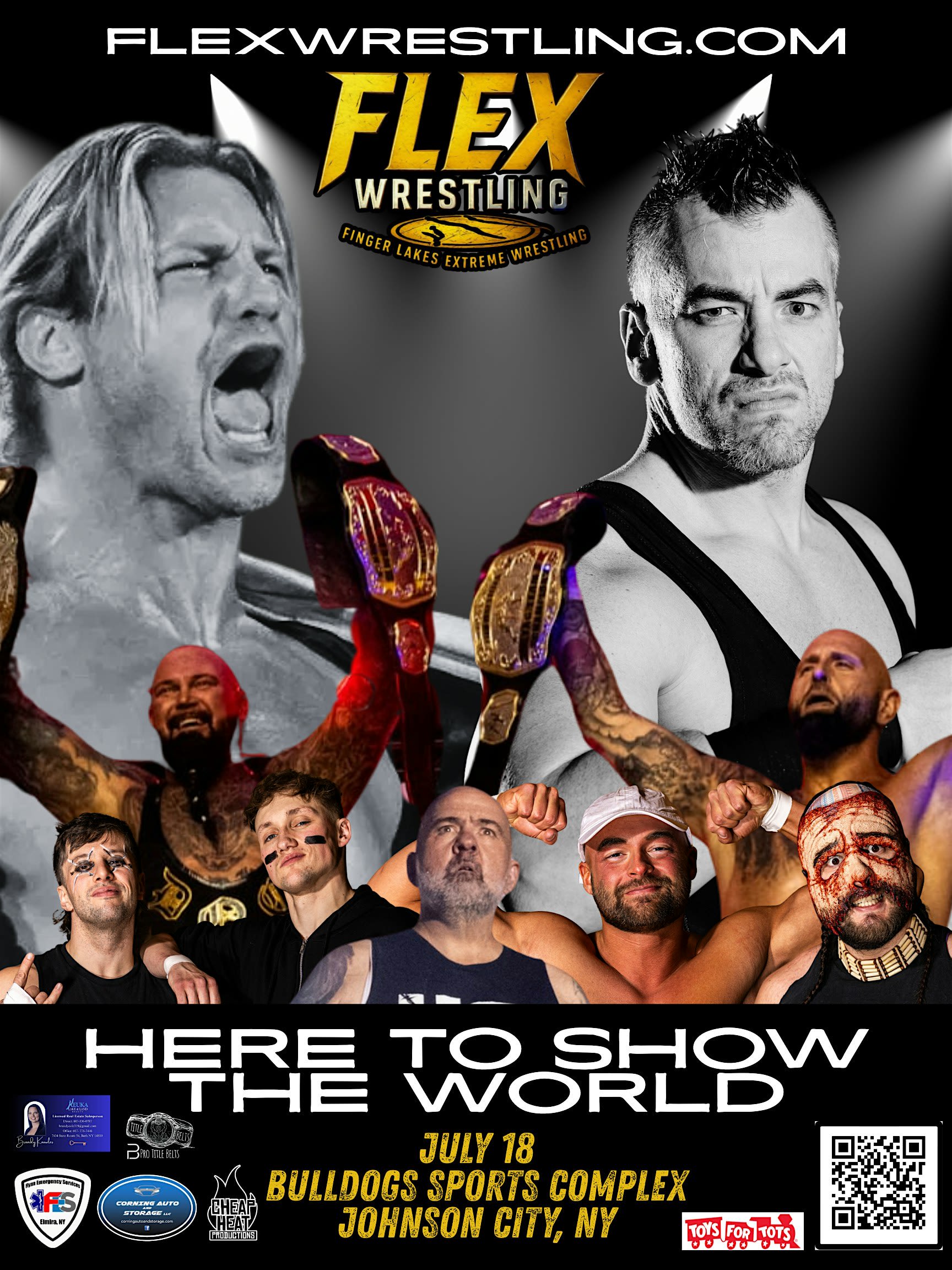 FLEX Wrestling: HERE TO SHOW THE WORLD