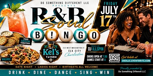 R&B SOUL B!NGO KEL'S JULY 2026