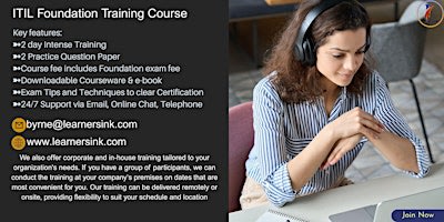 Only a Few Seats Left for ITIL 5 in Louisville, KY – Register Today