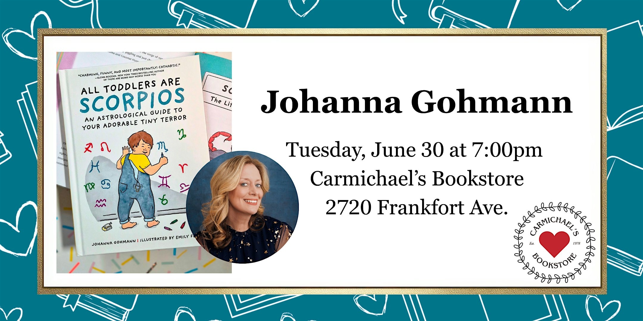 Johanna Gohmann presents All Toddlers Are Scorpios
