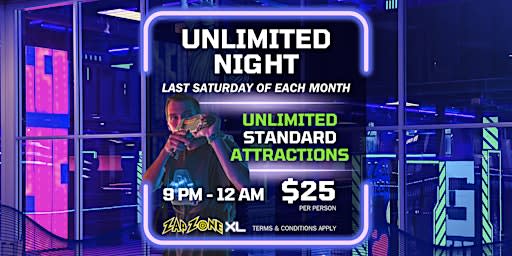 Unlimited Night | Zap Zone XL Lansing