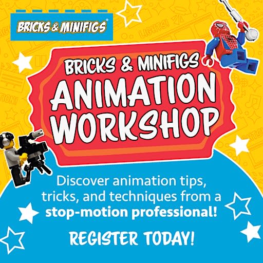 5 Day Lego Stop Motion  Camp by BAM Hendersonville  (7/20 - 7/24 MORNING)