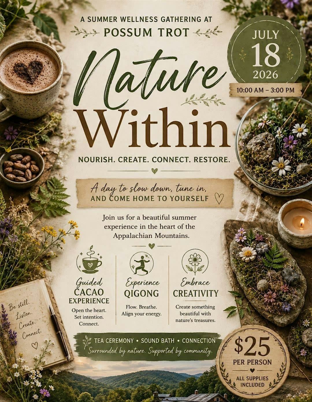 Nature Within: A Summer Wellness Gathering