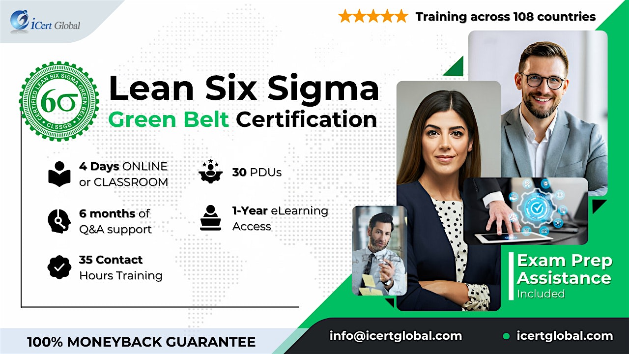 Lean Six Sigma Green Belt Certification Bootcamp in Louisville, KY