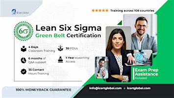 Lean Six Sigma Green Belt In-Person Weekend Training in Altoona, PA