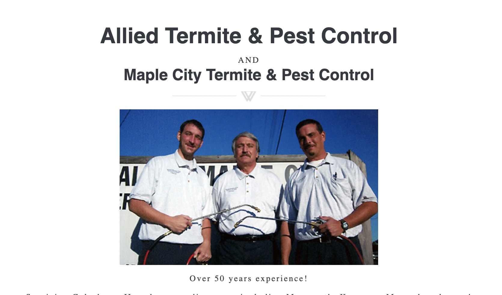 Allied Termite & Pest Control