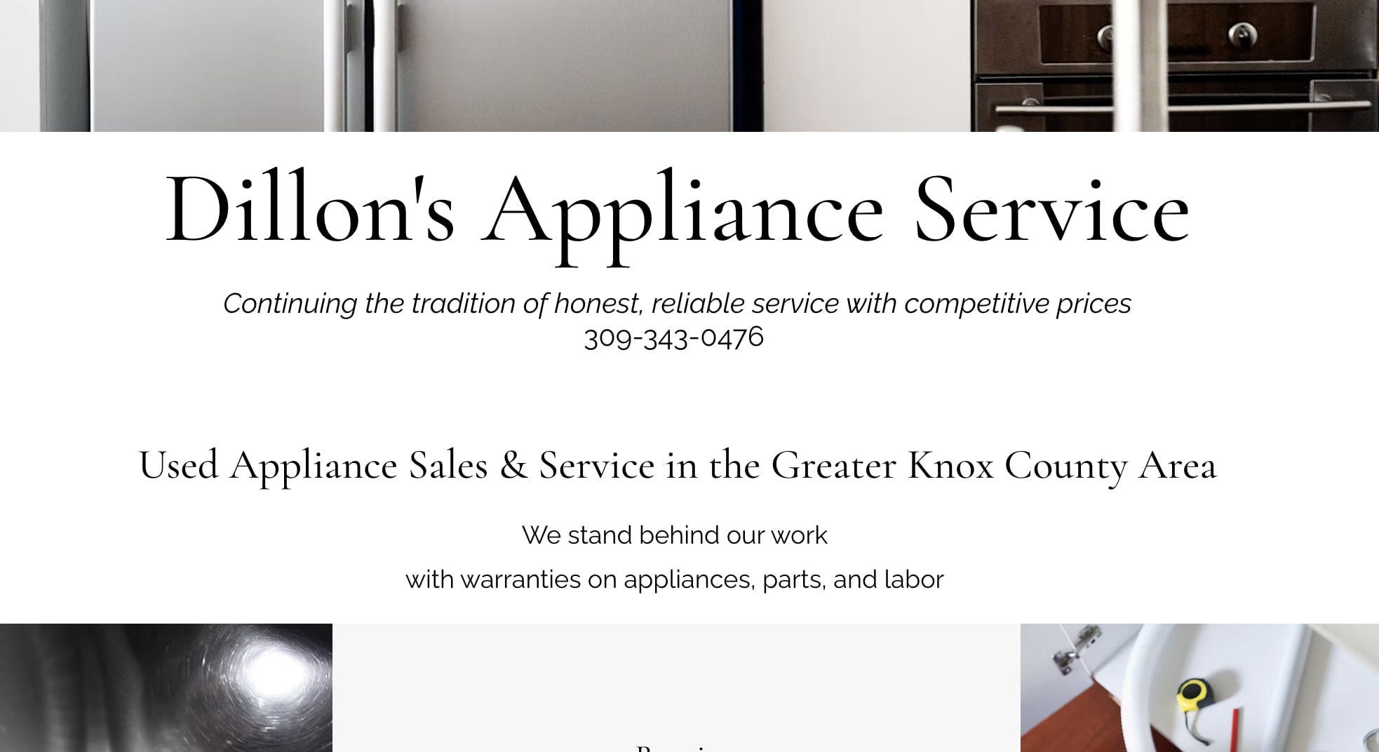 Dillon's Appliance Service