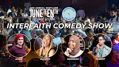 2026 Scotland Juneteenth Heritage Festival Interfaith Comedy Show