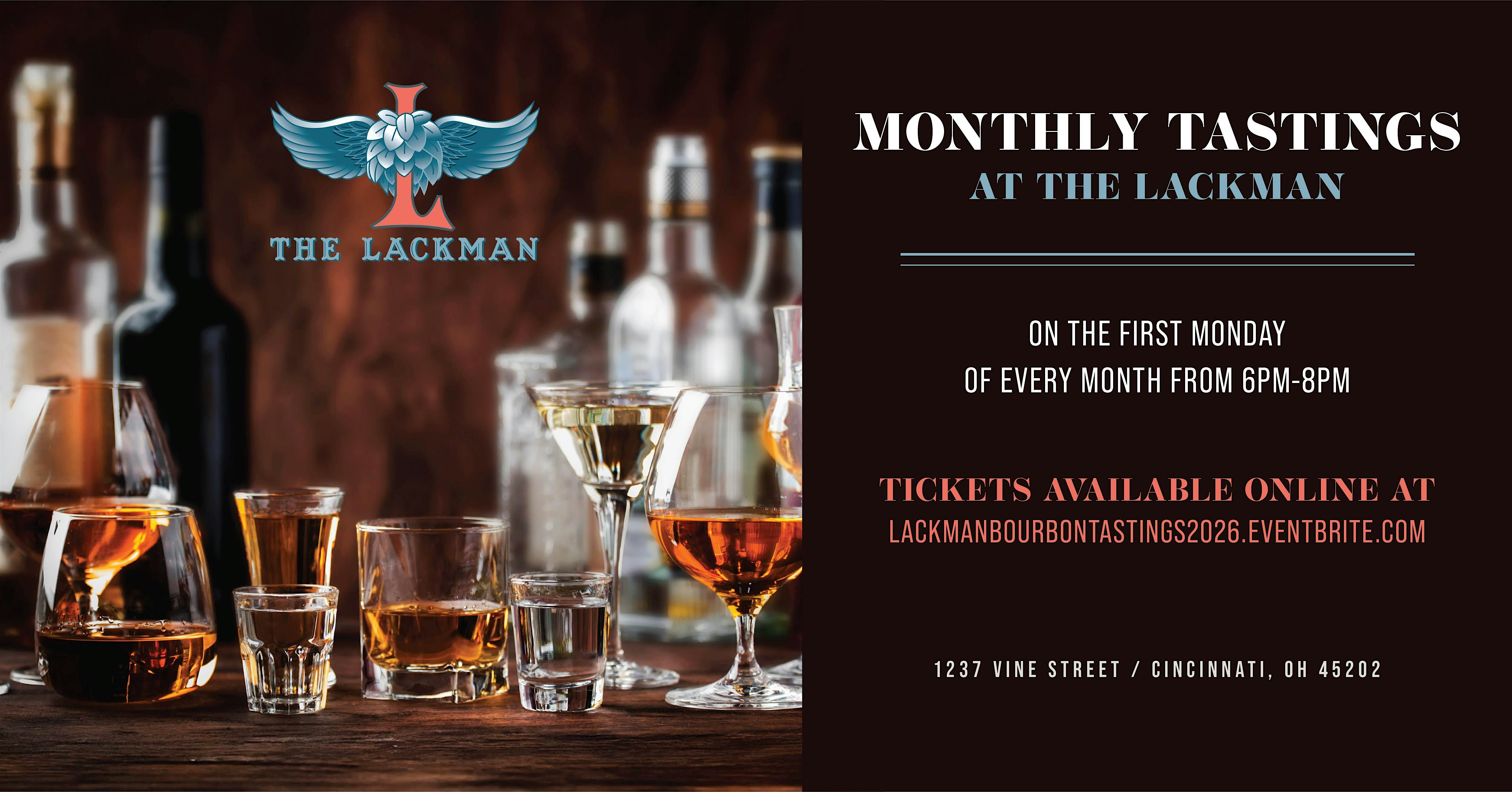 Bourbon Tastings at The Lackman