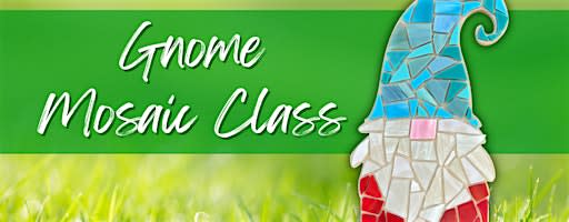 Glass Mosaic - Gnome at The Vineyard at Hershey!