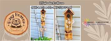 DIY Wood Bird House Painting Workshop