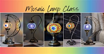 Mosaic lamp class at The Vineyard at Hershey!