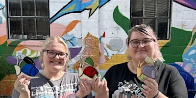 Frogs and snails stained glass class-Beginner Friendly