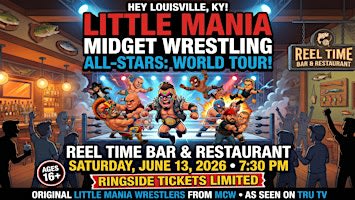 Little Mania Wrestling: Big Action, Tiny Wrestlers! Louisville, KY!
