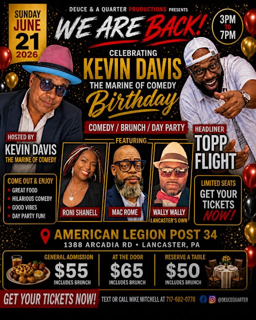 Kevin’s Birthday Comedy Show