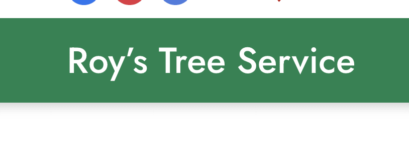  Roy's Tree Service