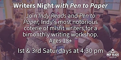 Writers Night with Pen to Paper
